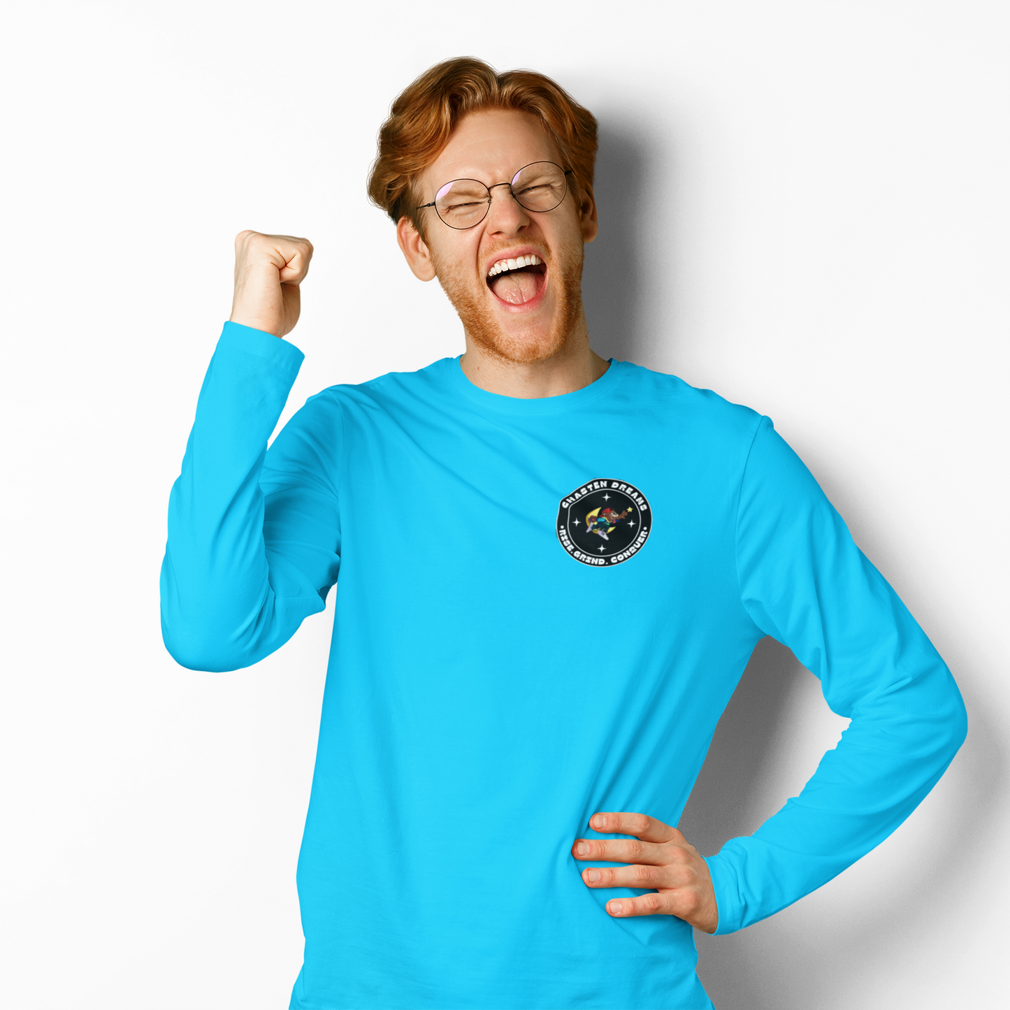 Long Sleeve-Tshirt(RiseGrindConquer™)