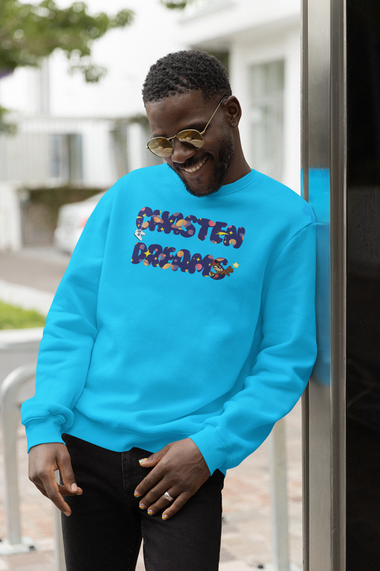Long Sleeve -Sweatshirt ( ChastenDreams Space print™)