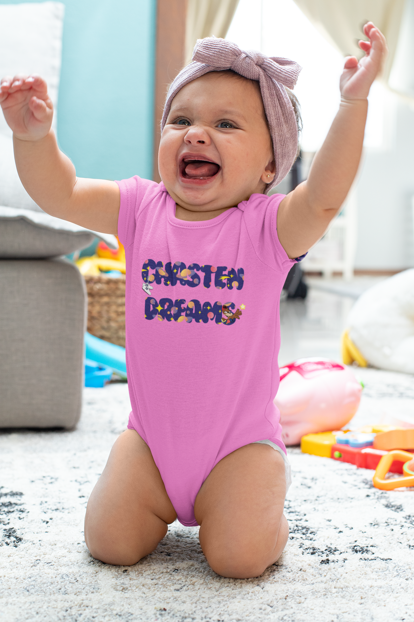 Toddler- Onesie( ChastenDreams Space Print™)